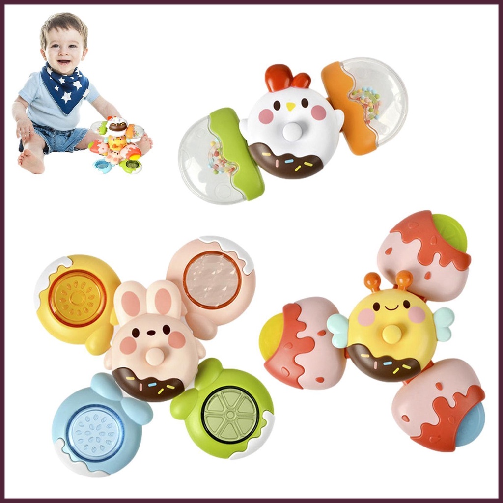 Set 3 Con Quay Đồ Chơi Khi Tắm Cho Bé