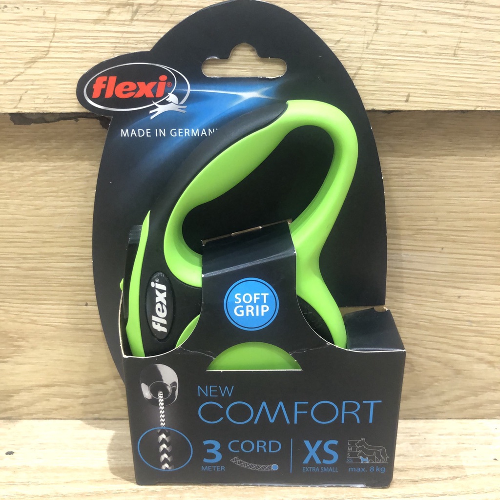 FLEXI Dây dặt tự động dành cho chó dây tròn New Comfort size XS  - Petemo Pet Shop
