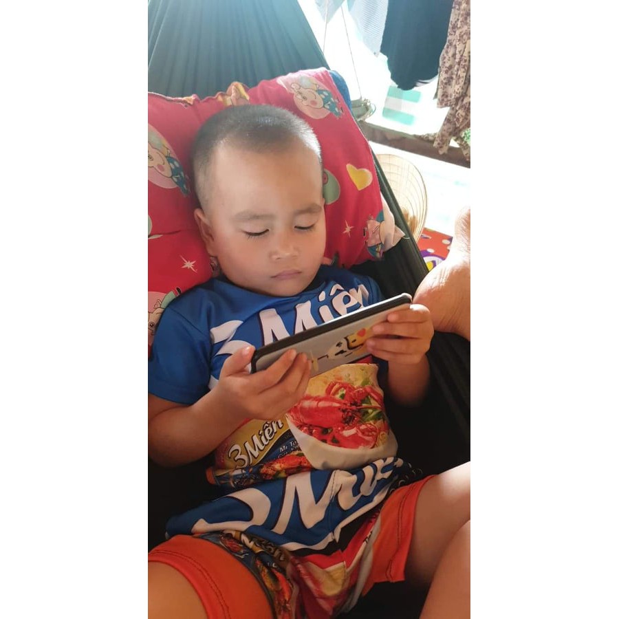 Đồ bộ thun áo nam nữ mì tôm 3 miền thể thao ngắn tay | BigBuy360 - bigbuy360.vn