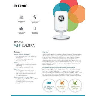 Camera IP Cloud Không Dây D-Link DCS-930L