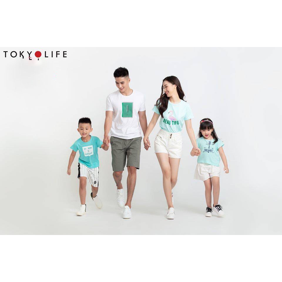 [Mã WABRSWK giảm 10% đơn từ 250k] Áo Thun Bé trai TOKYOLIFE cổ tròn in hình năng động I533-019E