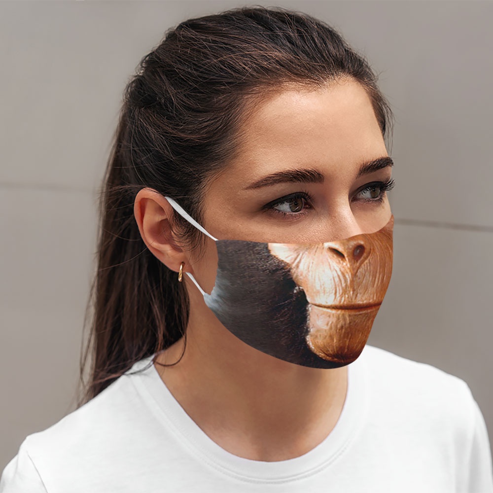 khẩu trang cho dân phượt Mặt Người_1300 CARTWELL chất liệu vải mềm 2 lớp chống nắng, phòng dịch bệnh, lọc ô nhiễm