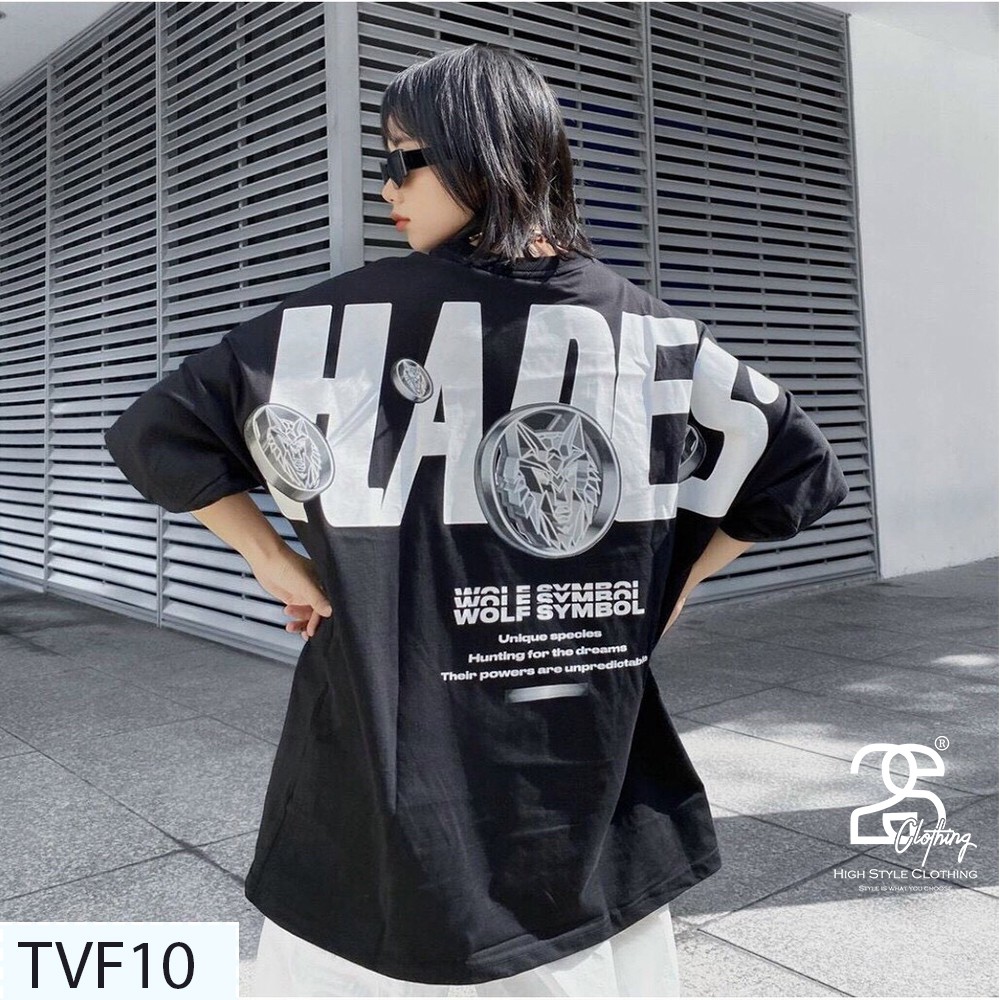 Áo Phông Nam HADES Tay Lỡ 2s Clothing Áo Phông Unisex Nam Nữ Cotton Oversize Form Rộng Giá Rẻ In Hình TVF10 | BigBuy360 - bigbuy360.vn
