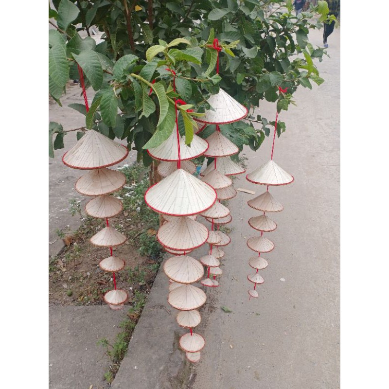 Dây nón lá mini trang trí