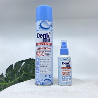 Bình xịt khuẩn làm sạch không khí, khử nấm mốc Denkmit 100ml, 400ml