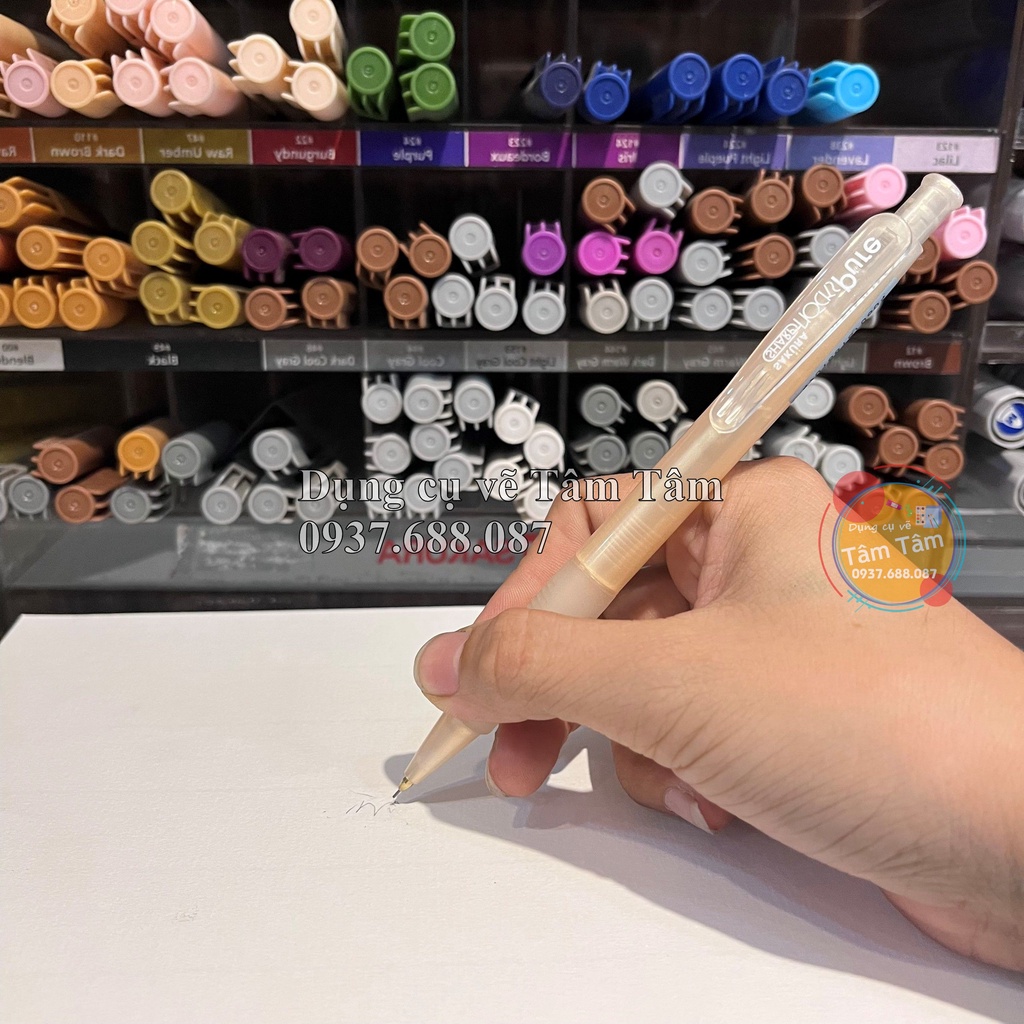 [ TÂM TÂM ]-Bút Chì Bấm 0.5 mm Sakura Nocks NS