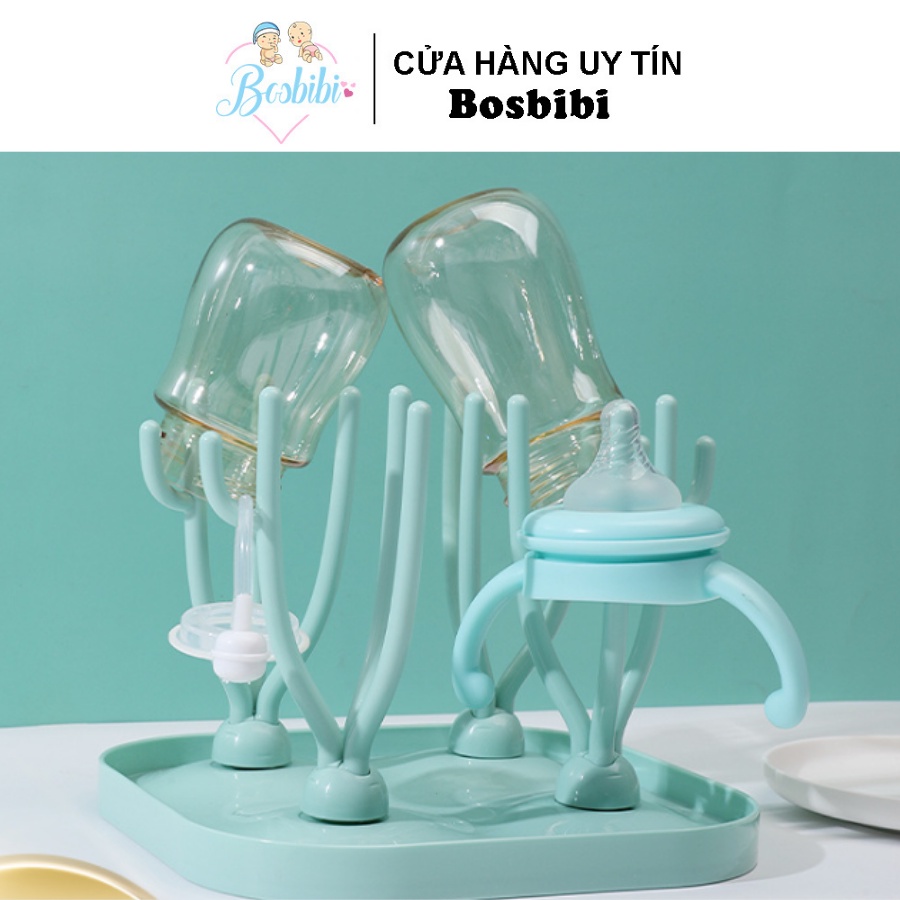 Giá úp bình sữa thông minh hình nhánh cây