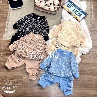 Bộ da cá dài tay F.F bé trai