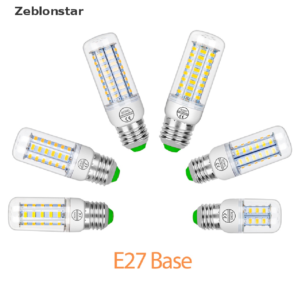 Bóng Đèn LED Bắp Ngô E27 E14 7W 9W 12W 15W 20W 25W 5730 SMD Ánh Sáng Trắng Ấm