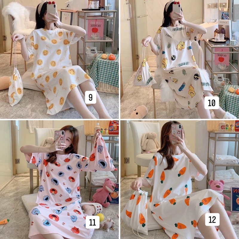 [Hàng order] - Váy ngủ - Ảnh thật ở cuối (NOTE TÊN FB + SĐT ĐỂ ĐƯỢC TRẢ ĐÚNG MẪU) | BigBuy360 - bigbuy360.vn