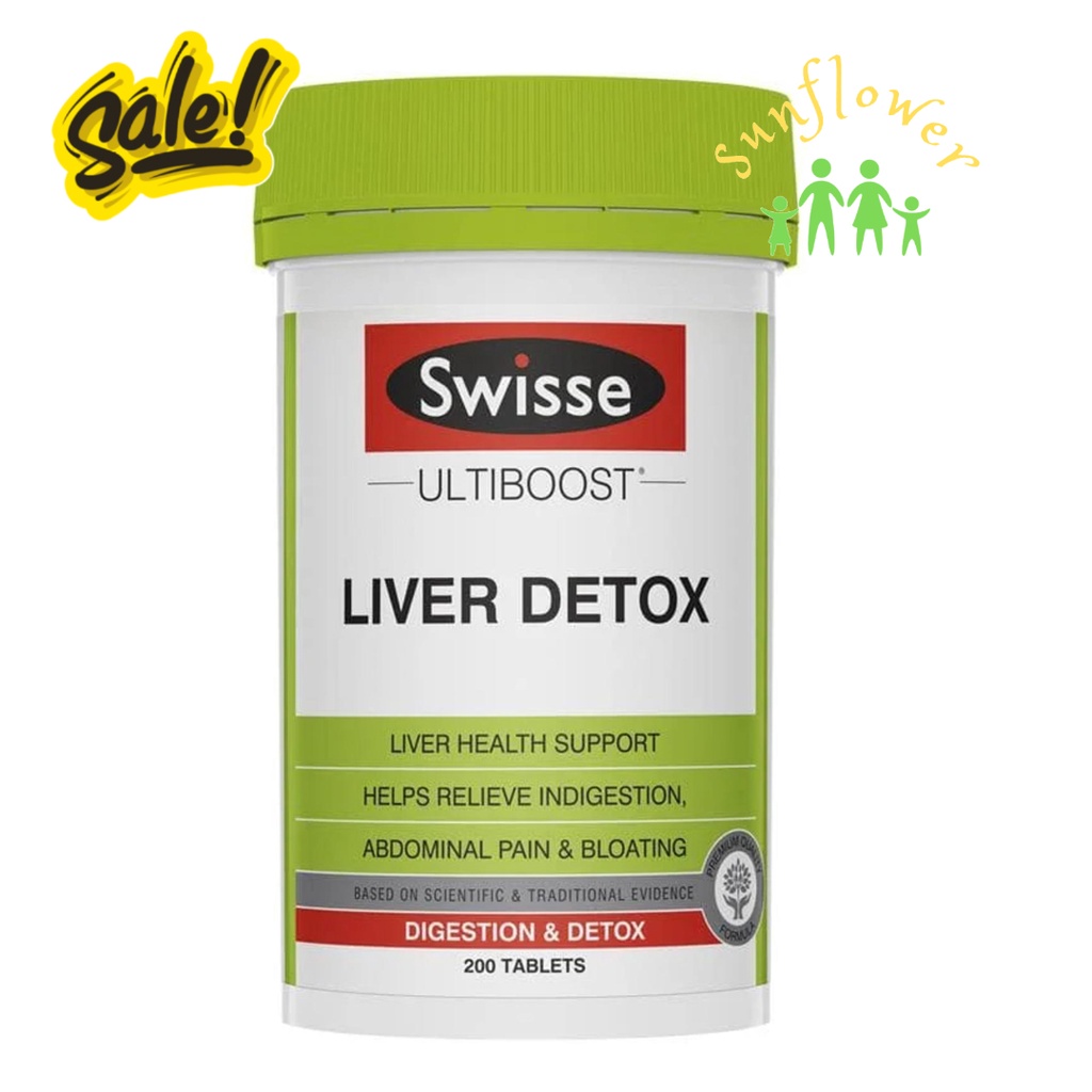 Thải độc gan Swisse Liver Detox 200 viên của ÚC