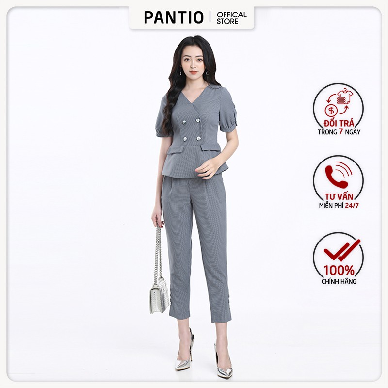Quần dài chất liệu thô ống đứng BQD12261 - PANTIO