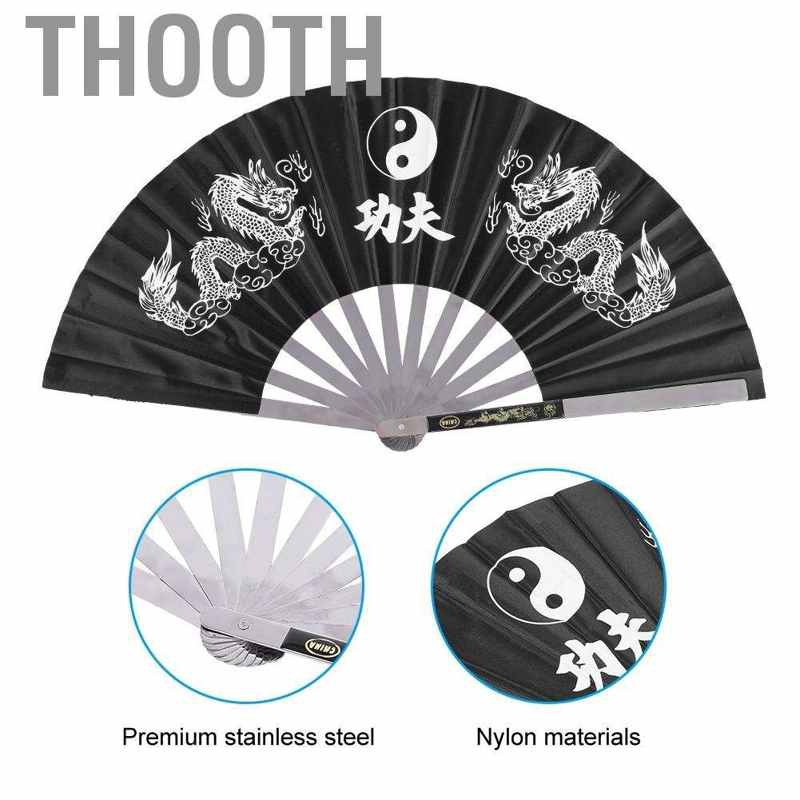 Quạt xếp phong cách thái cực quyền Trung Hoa độc đáo