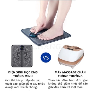 Thảm massage chân ems giúp lưu thông khí huyết, giảm đau mỏi chân - ảnh sản phẩm 2