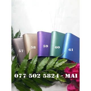 Ví đựng hộ chiếu, bao da passport khắc tên
