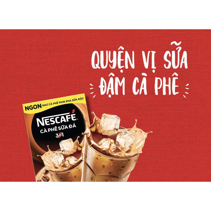 NESCAFÉ Cà Phê Sữa Đá Hòa Tan 3in1 200g(10 gói x 20g)