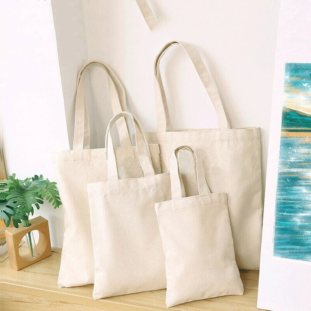 Túi Vải Canvas Có Thể Tái Sử Dụng Tiện Lợi