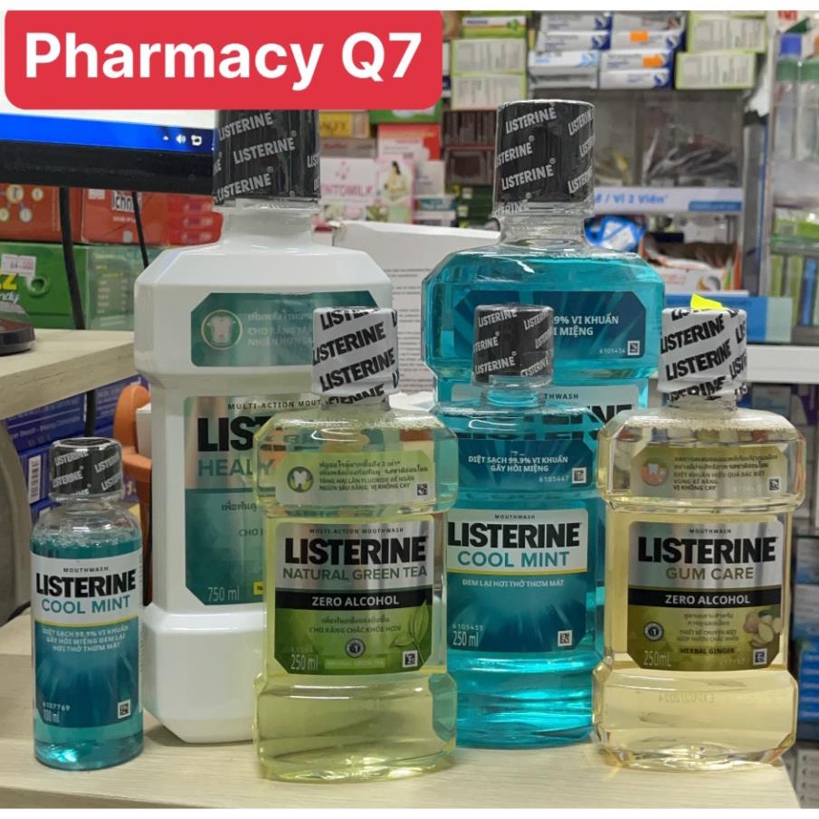 Nước súc miệng Listerine