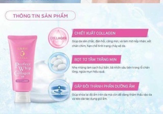 Sữa Rửa Mặt Trắng Da Pefech Whip Nhật Bản