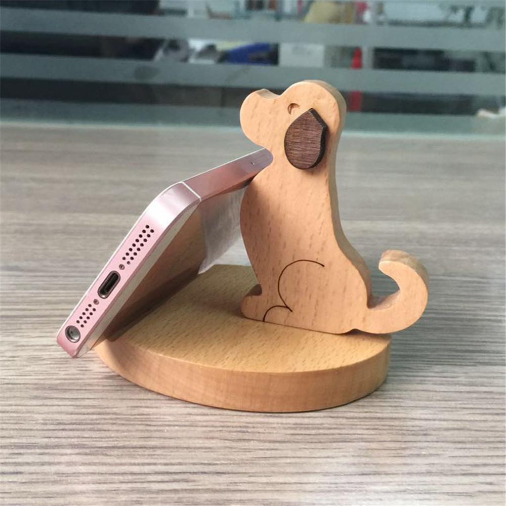 Giá Đỡ Điện Thoại Để Bàn Bằng Gỗ