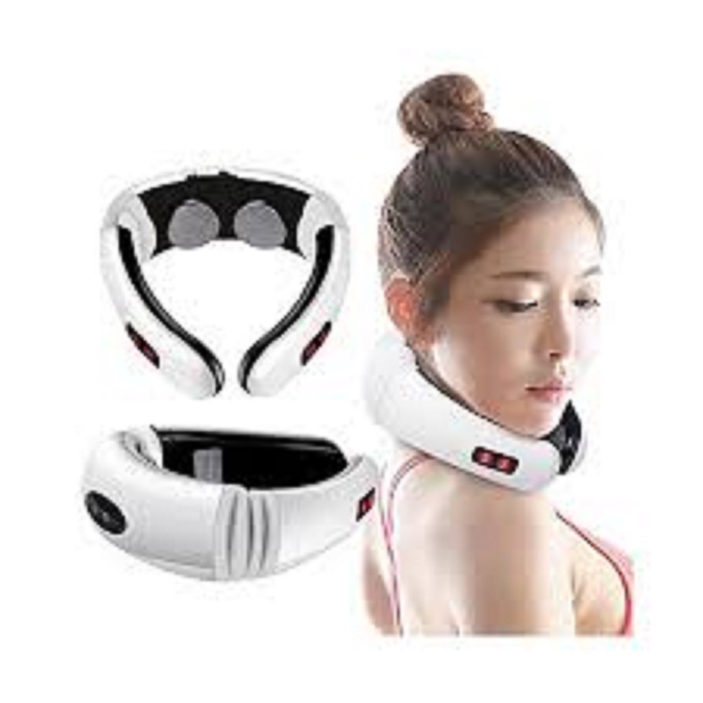 MÁY MASSAGE CỔ 3D THÔNG MINH CẢM ỨNG XUNG ĐIỆN TỪ