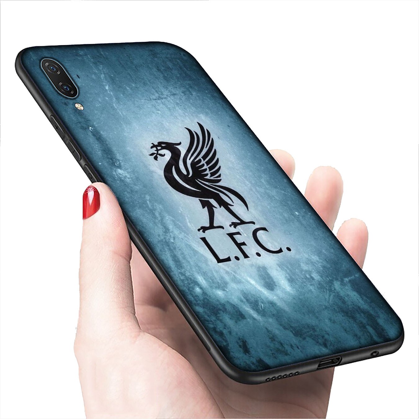 Ốp điện thoại silicone mềm in hình đội bóng Liverpool màu đỏ cho Xiaomi Redmi K30 K20 S2 Go 7A Note 7 Pro