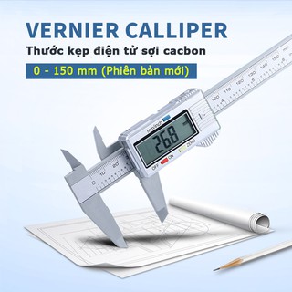 Thước kẹp cacbon điện tử 150mm