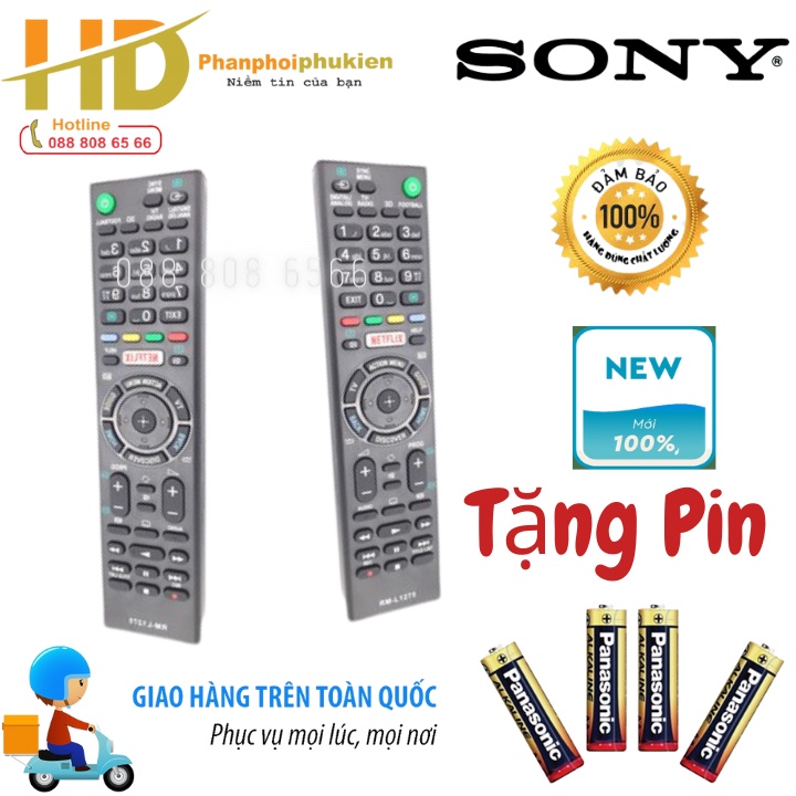 Remot tivi Sony TX100D - Điều khiển Remot tivi Sony TX100D Hàng loại 1