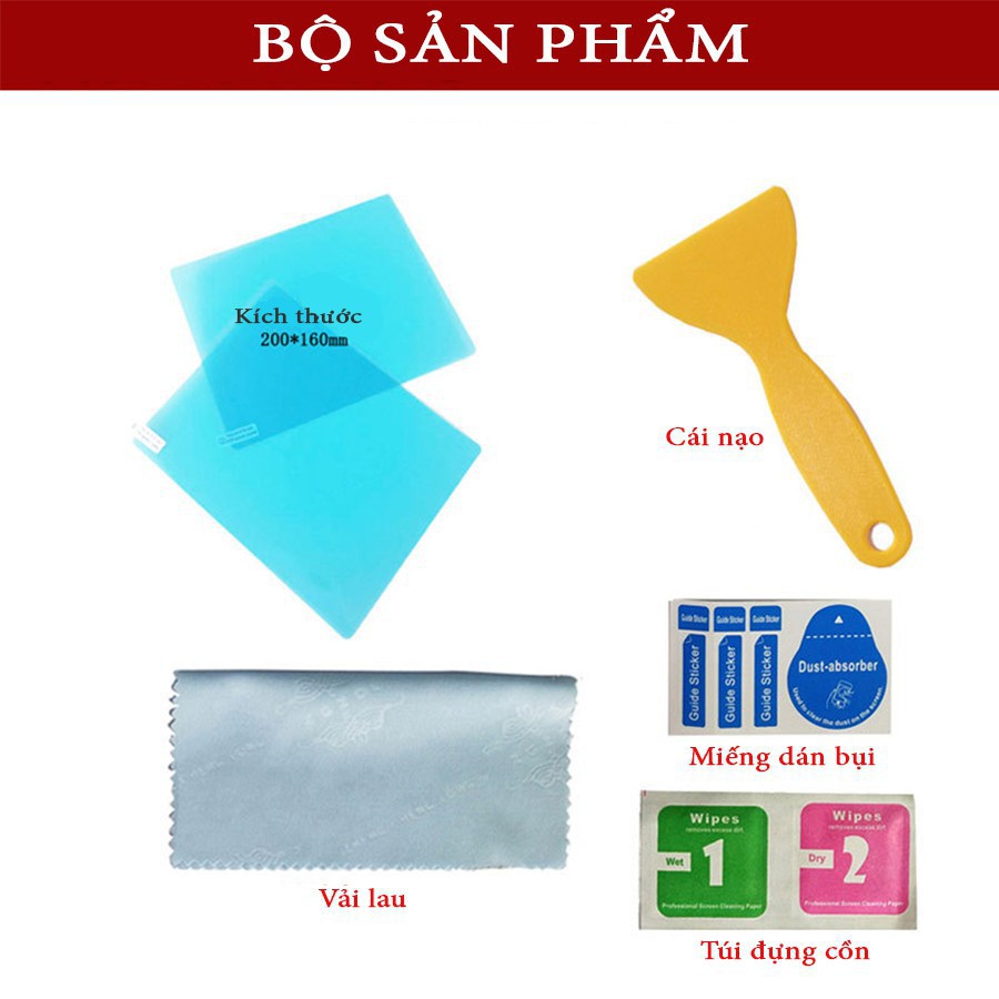 Bộ 2 miếng dán gương chiếu hậu ô tô chống mưa cao cấp - Bộ 4 miếng dán kính chống nước mưa đầy đủ phụ kiện