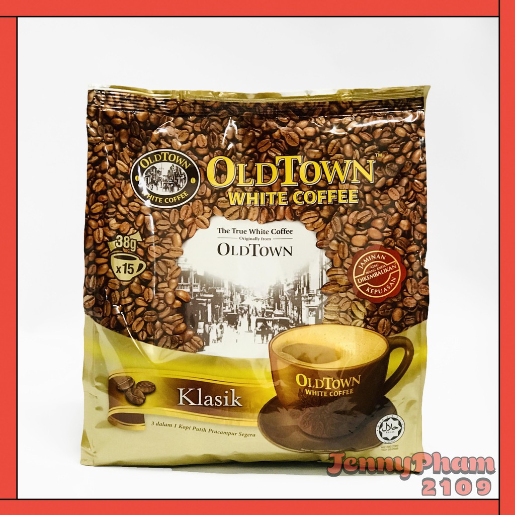 [hàng chính hãng]Cà phê trắng white coffee OLDTOWN CLASSIC malaysia(vị truyền thống)🇲🇾