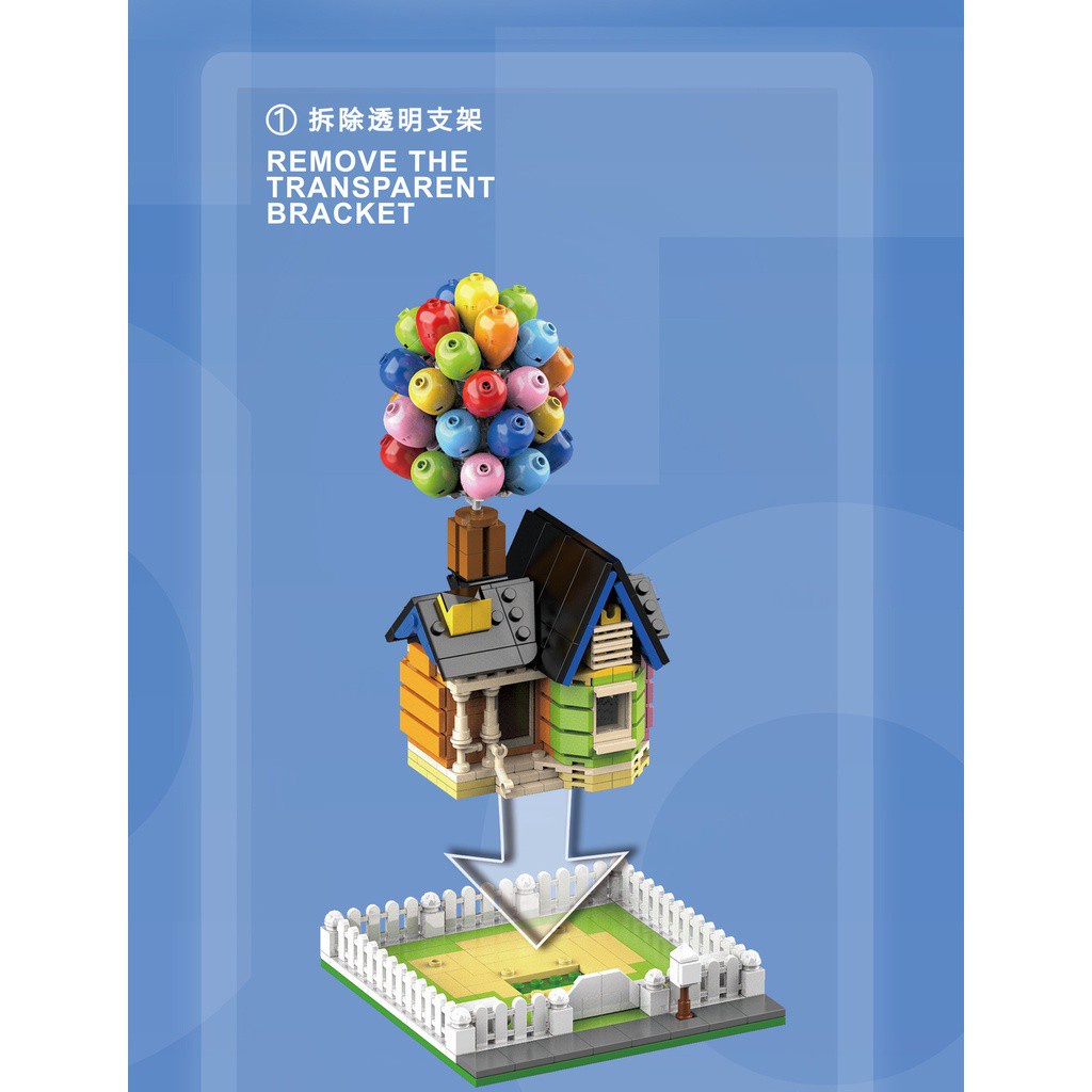 Set đồ chơi lắp ráp mô hình SLUBAN 555/ 635 mảnh vui nhộn sáng tạo dành cho trẻ em