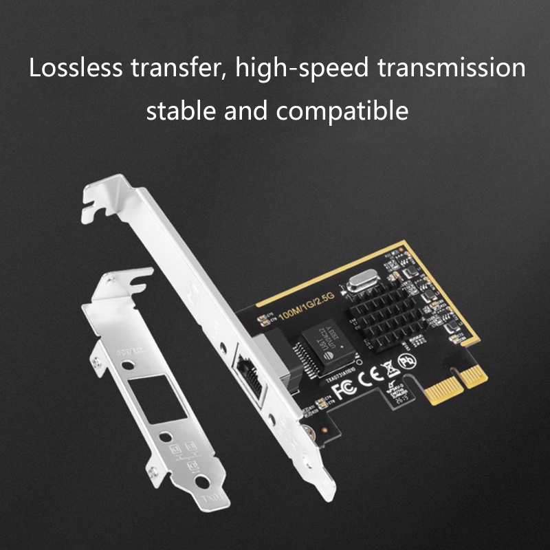 Adapter Chuyển Đổi PCI-E 1X Card 10 / 100 / 1000 / 2500M RJ45 LAN