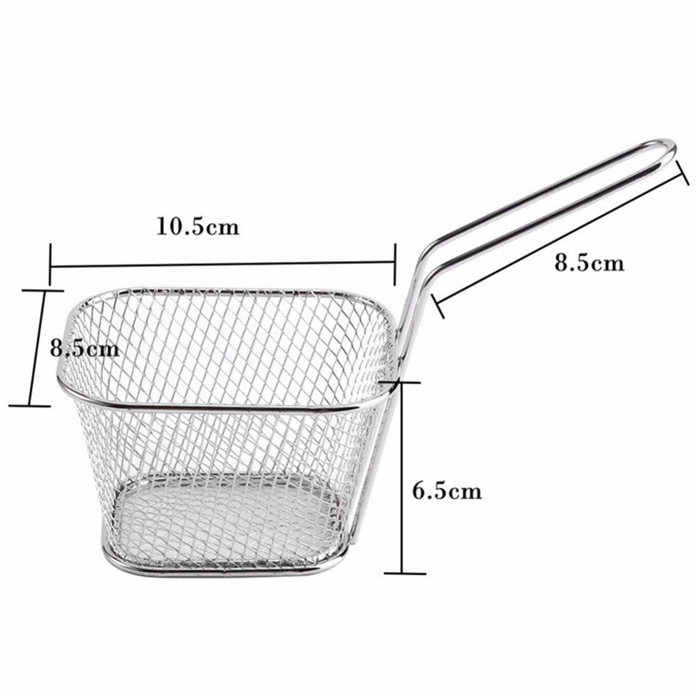 LLOYD Rổ Chiên Khoai Tây Mini Hình Vuông Dạng Lưới Tiện Dụng