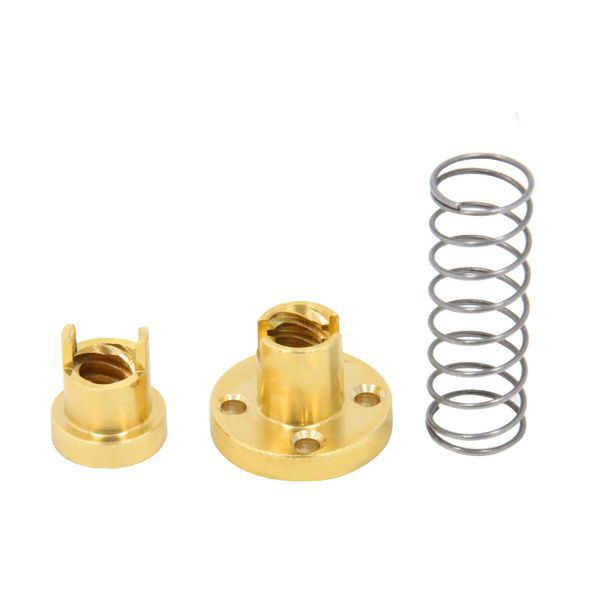 Đai ốc vitme  T8 Chống Trượt loại bước 2mm và bước 8mm