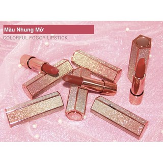 dtl Son thỏi lì Hojo siêu đẹp với thiết kế vỏ lấp lánh thời trang cho phái đẹp KS2312