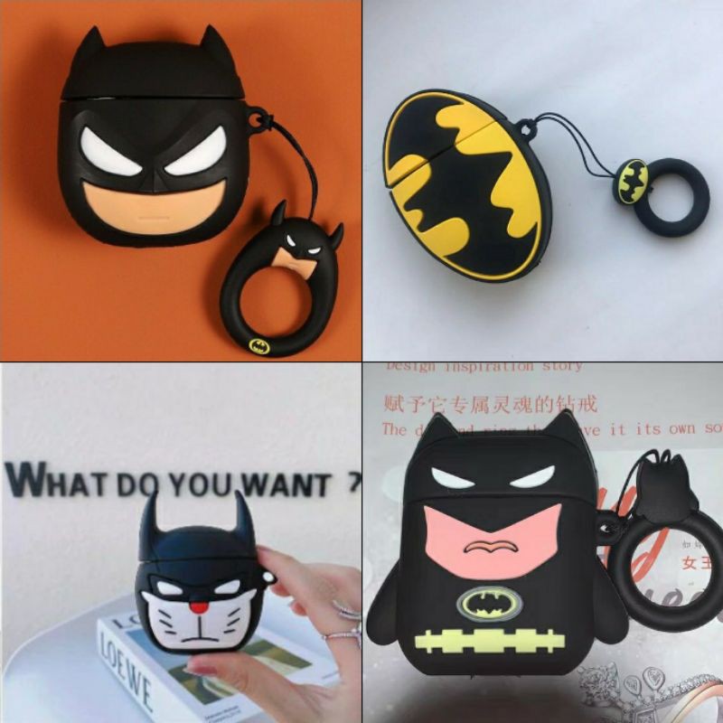 (order 7 ngày) Case bảo vệ Airpods Pro/1/2/i9s/i10/i11 batman người dơi