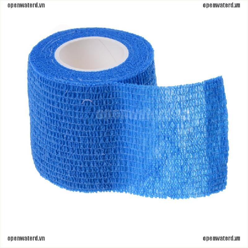 [Hàng mới về] Băng dán y tế 4.5m x 5cm tự dính chống thấm nước chăm sóc cơ bắp