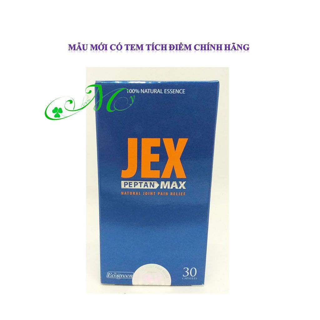 Jex Max - Viên uống giúp giảm đau, tái tạo sụn khớp và xương dưới sụn