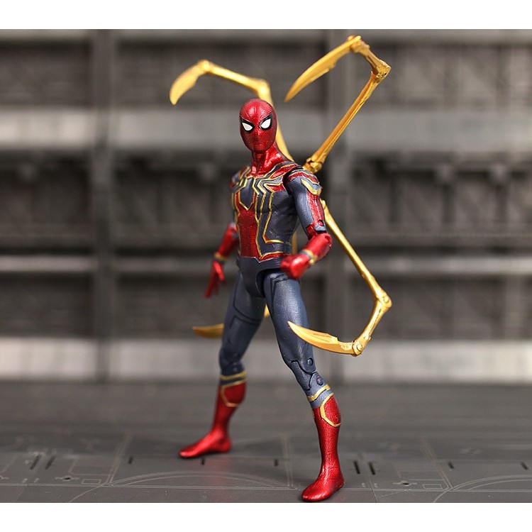 Mô hình Người Nhện - ZDToys Spider Man Avenger: Infinity War (tặng kèm đế led phát sáng)