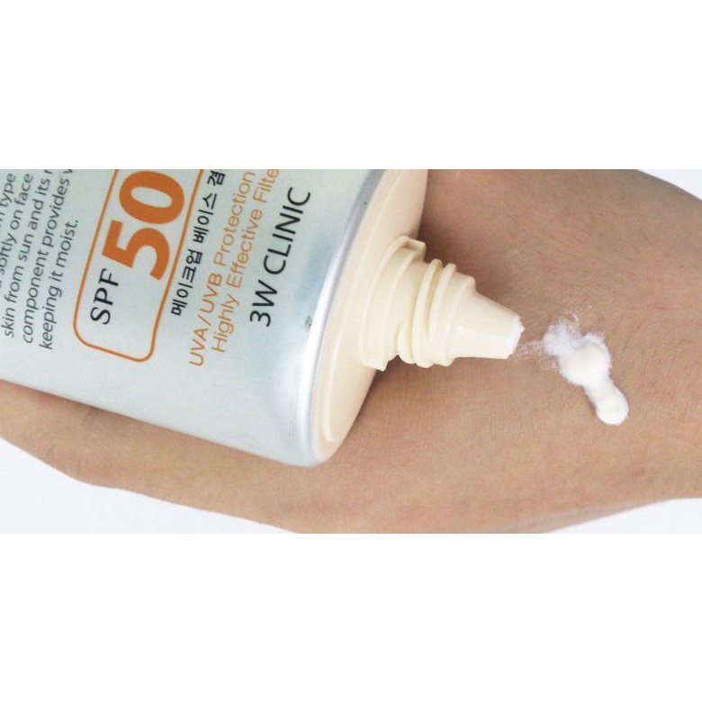 Kem chống nắng 3w Clinic Intensive UV Sunblock Cream SPF 50 PA+++