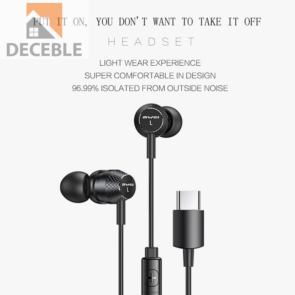 Tai Nghe Nhét Tai Awei Tc-5 Âm Thanh Hifi Sống Động Chất Lượng Cao | BigBuy360 - bigbuy360.vn