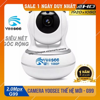 [Sale Khô Máu - FreeShip] Camera IP YooSee thế hệ mới 2.0mpx - FHD Siêu nét G99