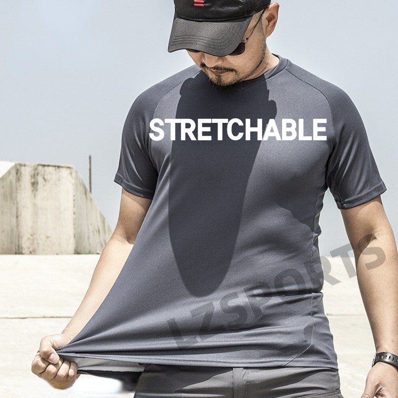 Áo thun EAGLADE ZG-601C size M-3XL tay ngắn cổ tròn thoáng khí thời trang quân đội dành cho nam
