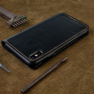 Bao Da Iphone XS Max Handmade Da Bò Thật