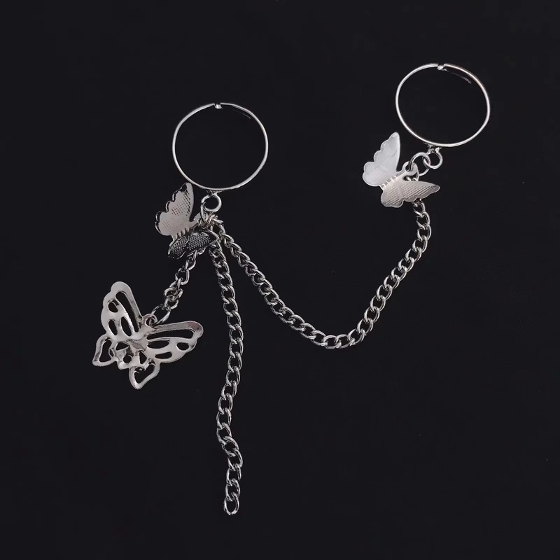 Nhẫn thời trang mặt hình bướm phong cách Vintage cho nữ