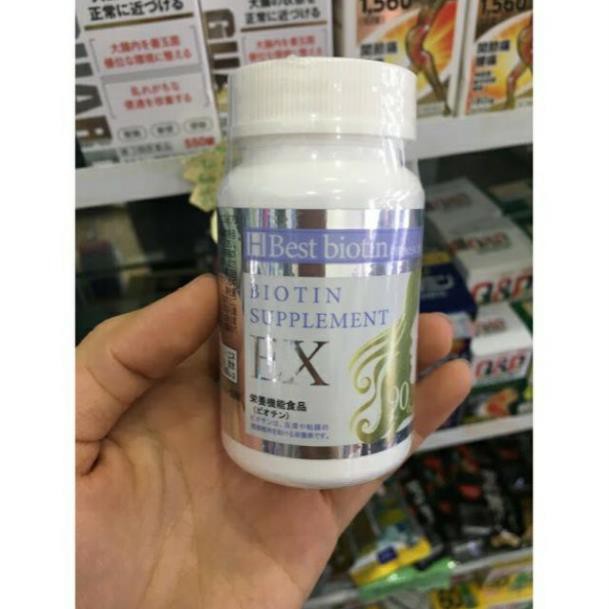 Viên uống hỗ trợ mọc tóc Best Biotin Ex Nhật bản 90 viên_shopnhatlulu