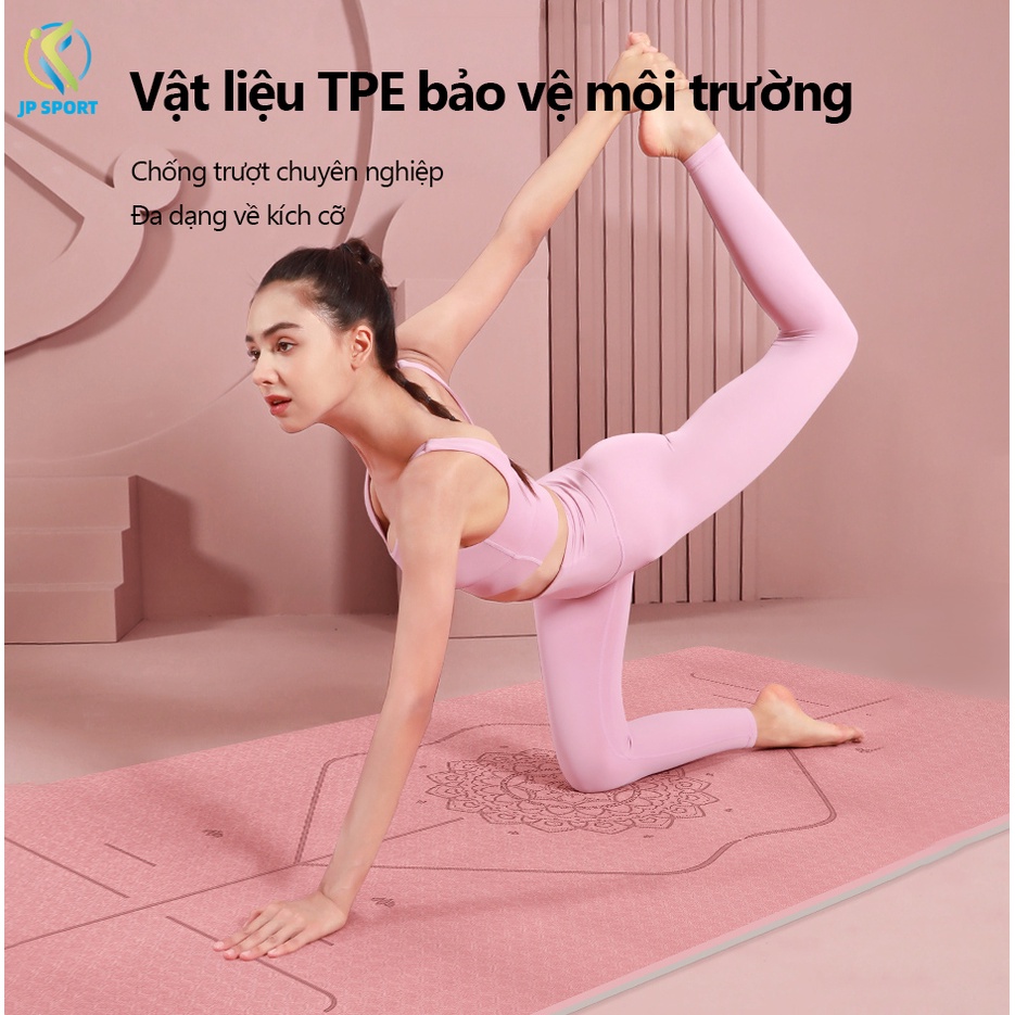 Thảm tập yoga chống trượt thảm tập yoga thảm tâph yoga thảm tập yoga 8mm thảm yoga định tuyến