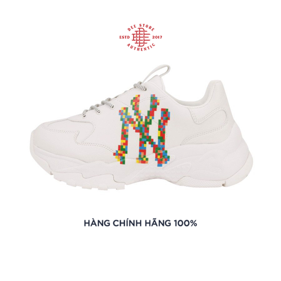 Giày Sneaker Nam Nữ MLB Big Ball Chunky NY Play Pixel 2021