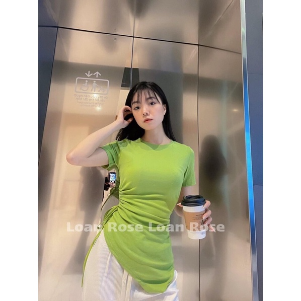 Áo rút dây full màu