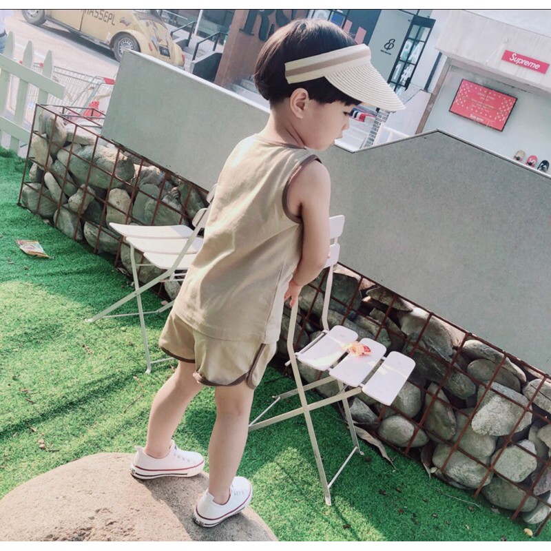 (bán sỉ) bộ ba lỗ đũi hàn mềm mát mẫu hót 2021 (8-19kg) | BigBuy360 - bigbuy360.vn